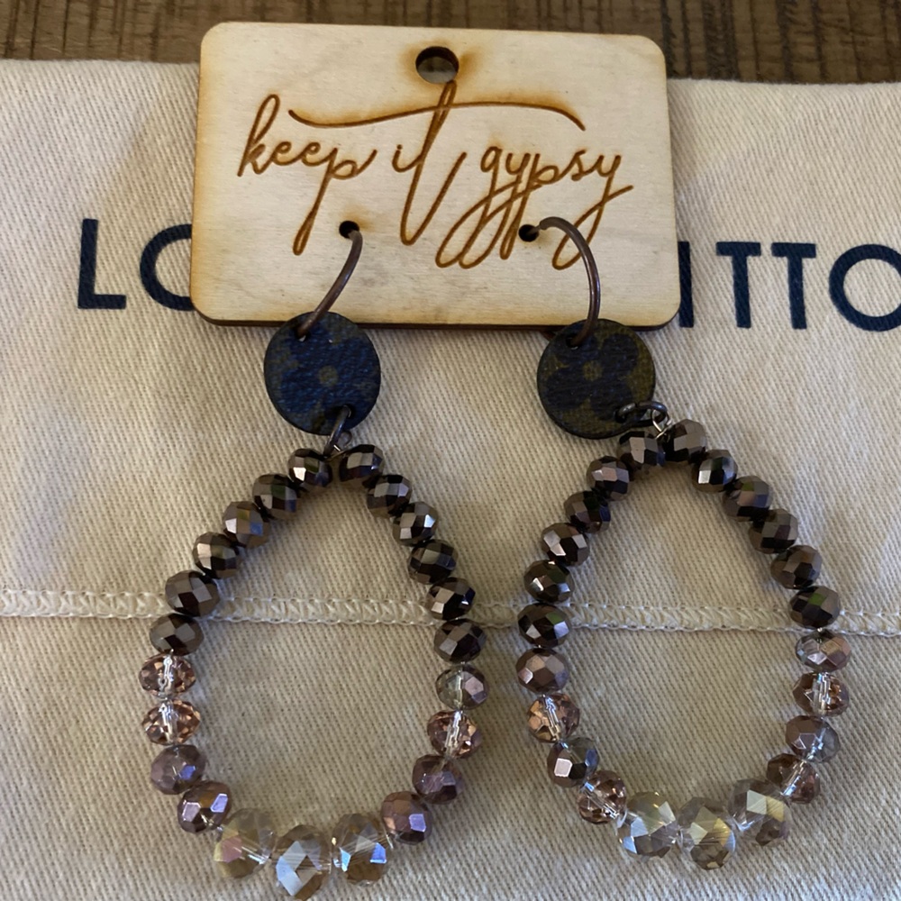 Crystal earrings